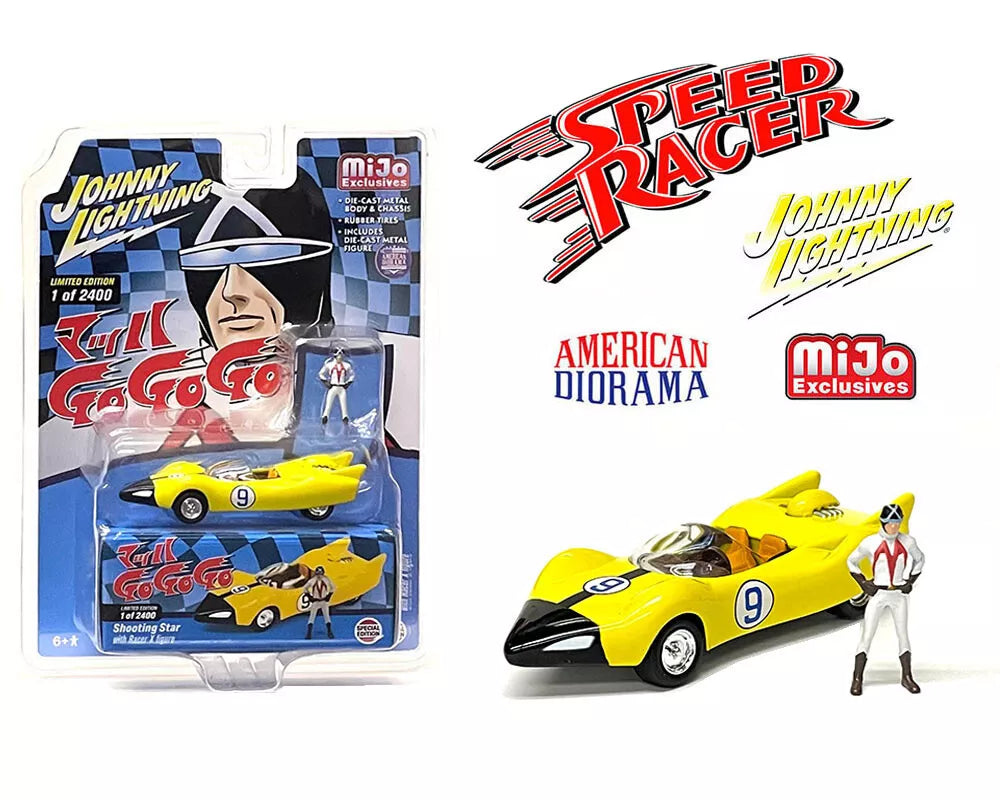 Johnny Lightning - Shooting Star with Racer X figure