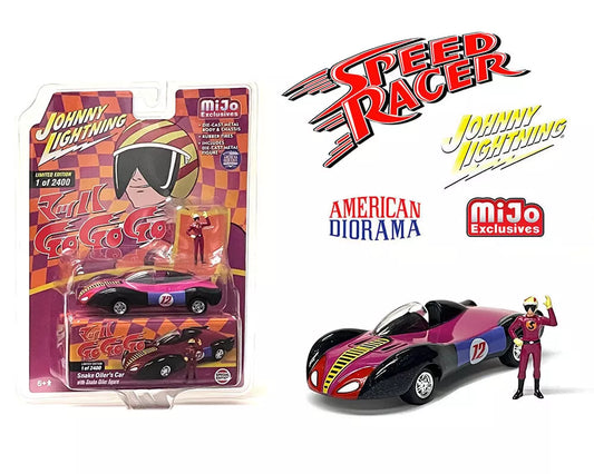 Johnny Lightning - Snake Oiler's Car with Snake Oiler figure