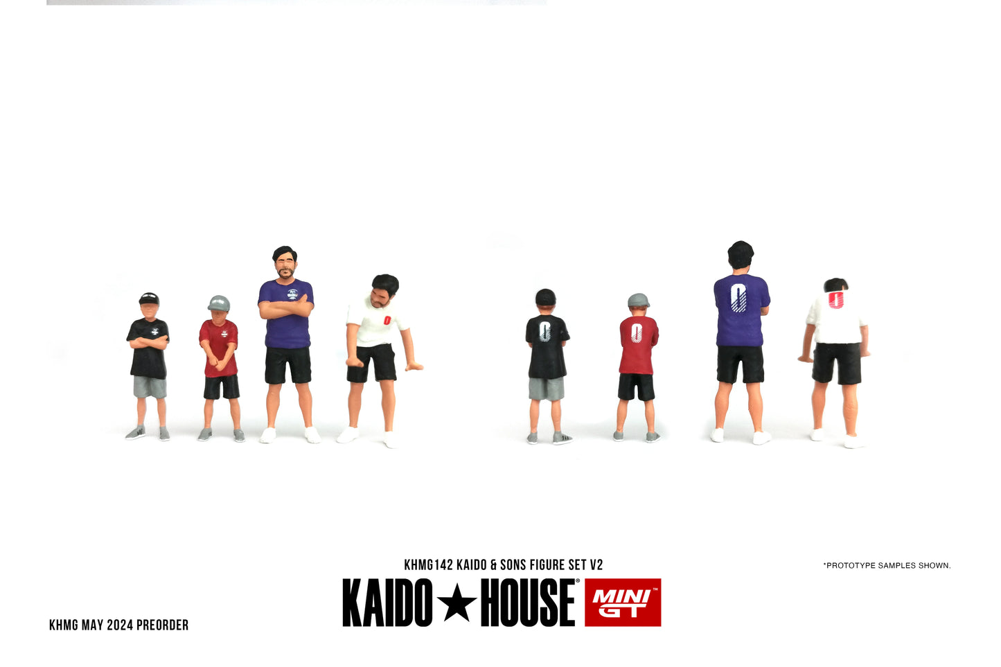 Kaido*House - 1/64 Figurine Kaido & Sons V2 2024