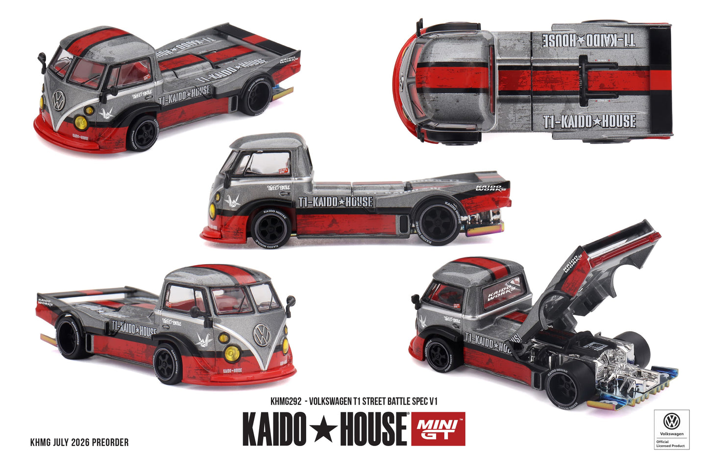Kaido*House 1972 Volkswagen T1 Pickup Street Battle Spec V1.