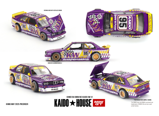 (Pre-Order) Kaido*House - BMW M3 (E30) Kaido KW V1 1989