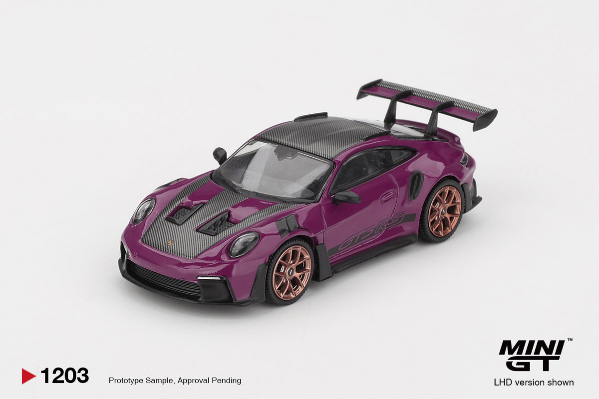 Mini GT 1:64 Porsche 911 992 Rubystone Red 4 car set Carrera S Targa 4S GT3 GT3 RS Weissach package