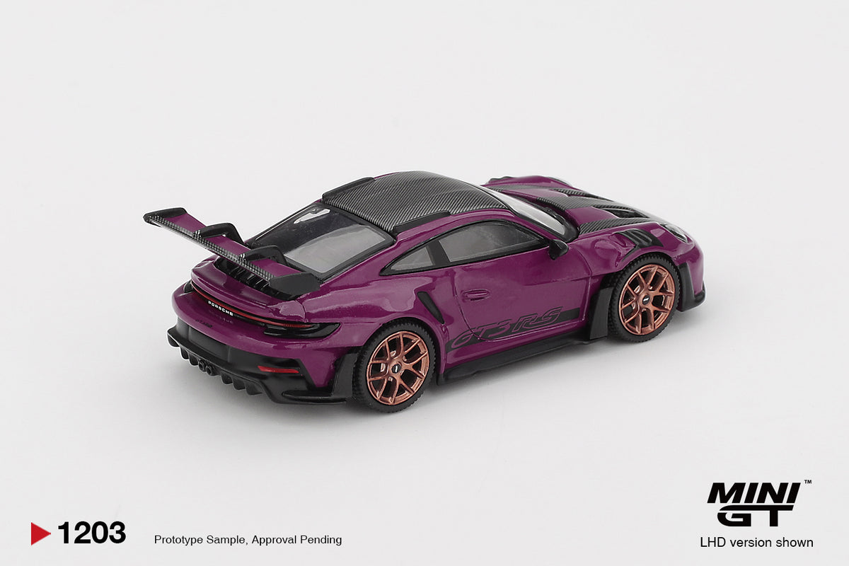 Mini GT 1:64 Porsche 911 992 Rubystone Red 4 car set Carrera S Targa 4S GT3 GT3 RS Weissach package