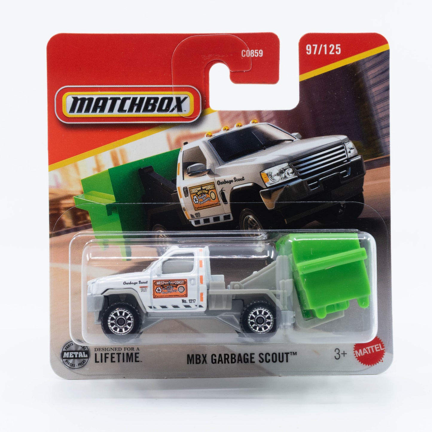 Matchbox - MBX Garbage Scout