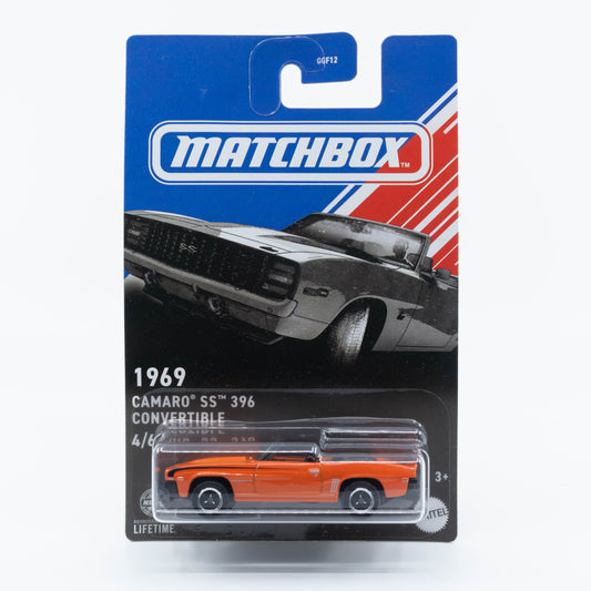Matchbox American Convertibles - 1969 Camaro SS 396 Convertible
