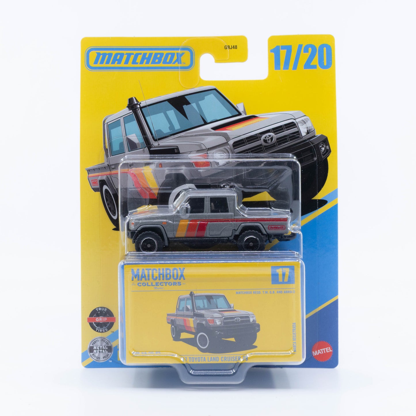Matchbox Collectors 2017 Toyota Land Cruiser 78 1:64 diecast off-road vehicle