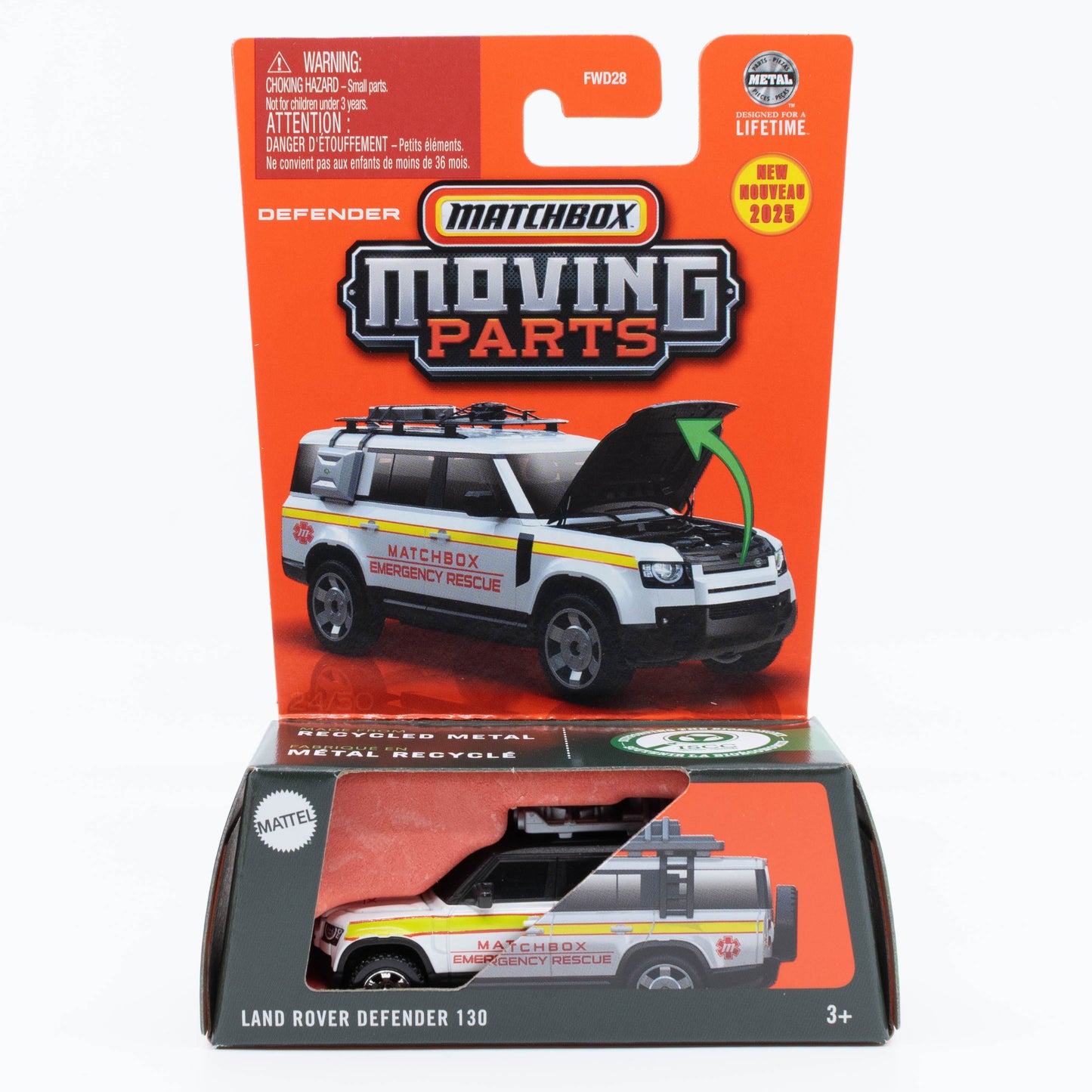 Matchbox Moving Parts - Land Rover Defender 130