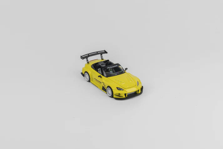 (Pre-Order) Micro Turbo - JS Racing S2000, Indy yellow pearl