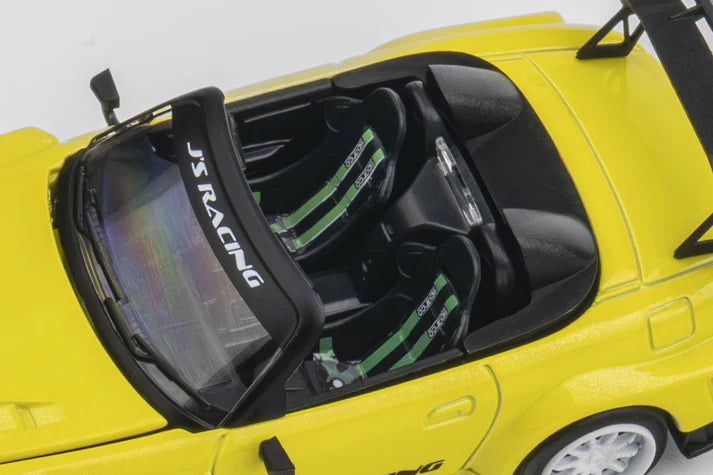 (Pre-Order) Micro Turbo - JS Racing S2000, Indy yellow pearl