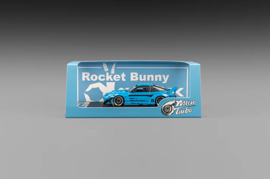 (Pre-Order) Micro Turbo - Rocket Bunny 180SX, Baby blue