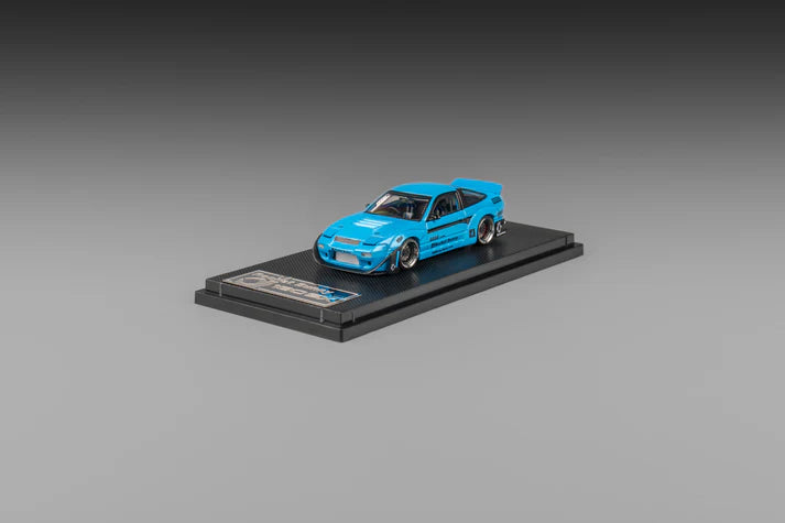(Pre-Order) Micro Turbo - Rocket Bunny 180SX, Baby blue