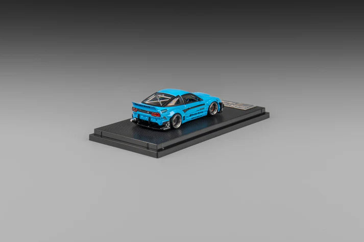 (Pre-Order) Micro Turbo - Rocket Bunny 180SX, Baby blue