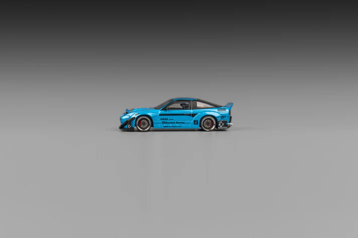 (Pre-Order) Micro Turbo - Rocket Bunny 180SX, Baby blue