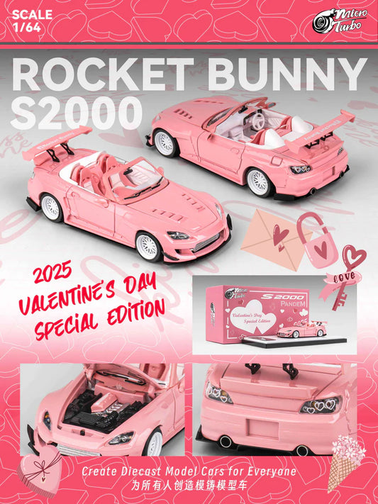 (Pre-Order) Micro Turbo - Rocket Bunny S2000 2025 Valentine's Day Special Edition