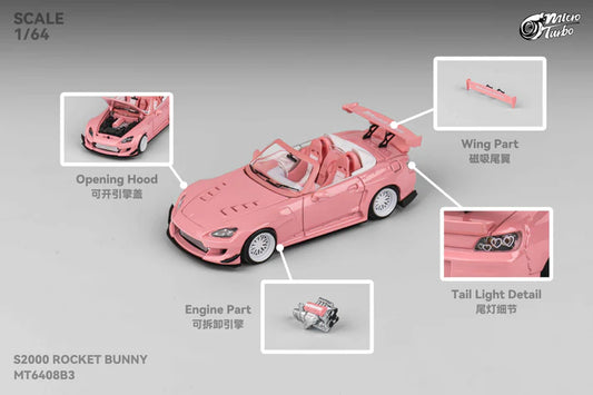 (Pre-Order) Micro Turbo - Rocket Bunny S2000 2025 Valentine's Day Special Edition