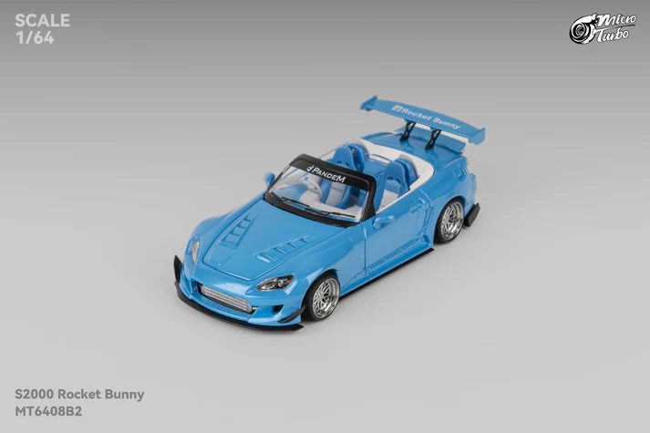 (Pre-Order) Micro Turbo - Rocket Bunny S2000, Metallic blue