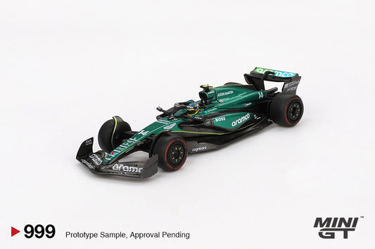 (Pre-Order) Mini GT - Aston Martin AMR24 #14 Fernando Alonso Bahrain GP 2024
