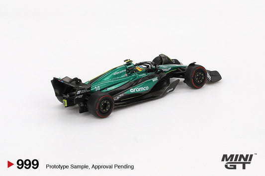 (Pre-Order) Mini GT - Aston Martin AMR24 #14 Fernando Alonso Bahrain GP 2024