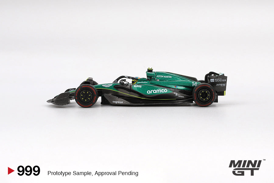 (Pre-Order) Mini GT - Aston Martin AMR24 #14 Fernando Alonso Bahrain GP 2024