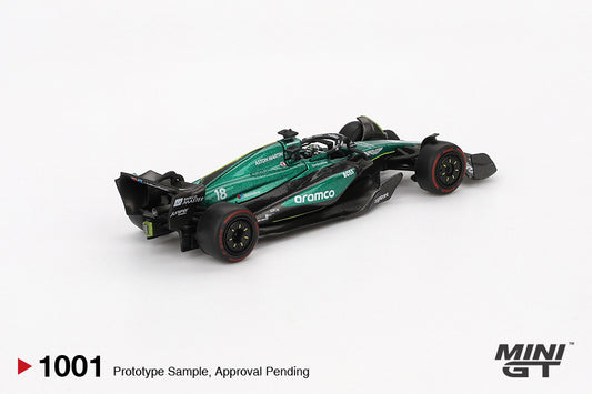 (Pre-Order) Mini GT - Aston Martin AMR24 #18 Lance Stroll Bahrain GP 2024