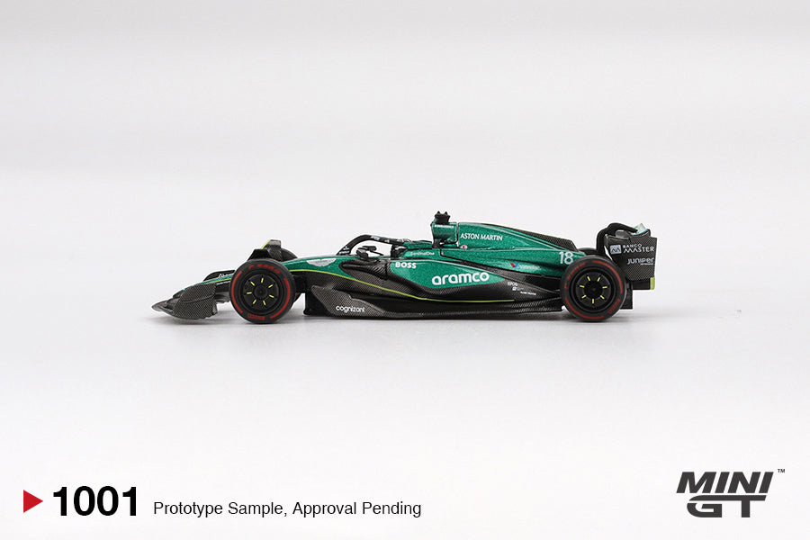 (Pre-Order) Mini GT - Aston Martin AMR24 #18 Lance Stroll Bahrain GP 2024