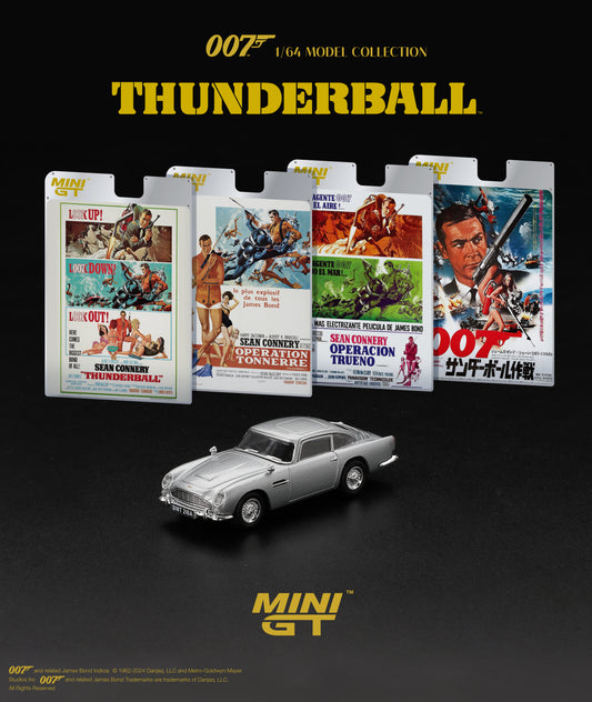 Mini GT - Aston Martin DB5 Thunderball 1965