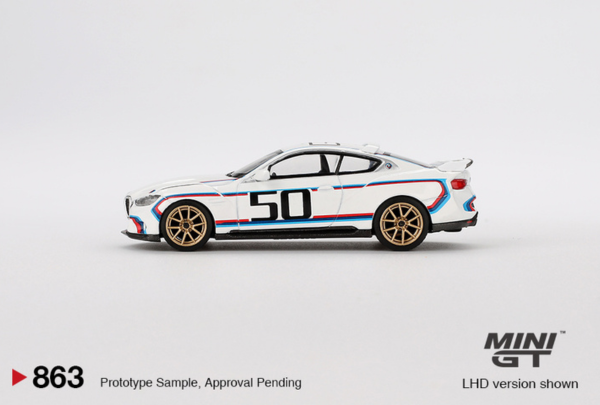Mini GT - BMW 3.0 CSL White