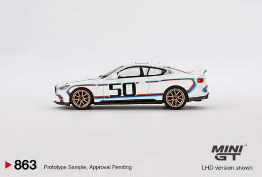 Mini GT - BMW 3.0 CSL White