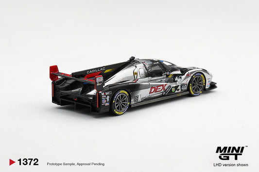 Mini GT Cadillac V-Series.R #40 Cadillac Wayne Taylor Racing Daytona 24 Hours 2025 in 1:64 scale.