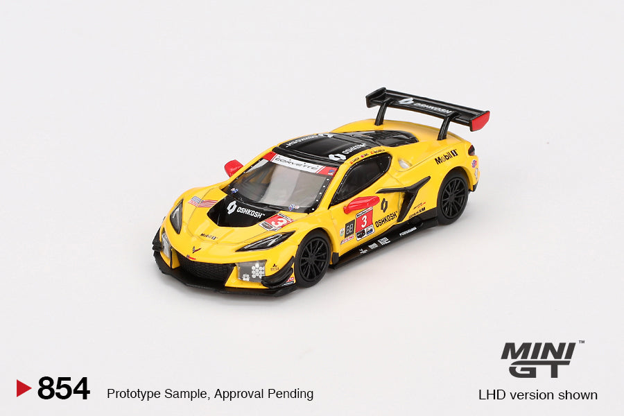 Mini GT - Chevrolet Corvette Z06 GT3.R #3 Corvette Racing By Pratt Miller Motorsports Daytona 24 Hrs 2024