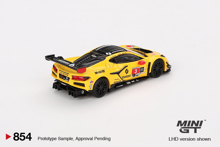 Mini GT - Chevrolet Corvette Z06 GT3.R #3 Corvette Racing By Pratt Miller Motorsports Daytona 24 Hrs 2024