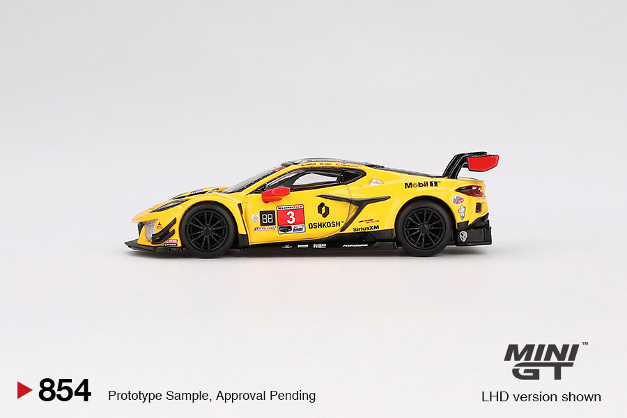 Mini GT - Chevrolet Corvette Z06 GT3.R #3 Corvette Racing By Pratt Miller Motorsports Daytona 24 Hrs 2024