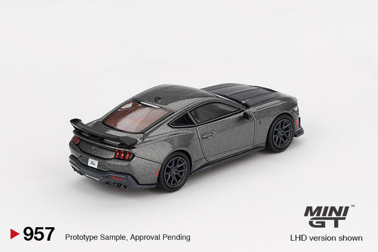 (Pre-Order) Mini GT - Ford Mustang Dark Horse 2024 Carbonized Gray