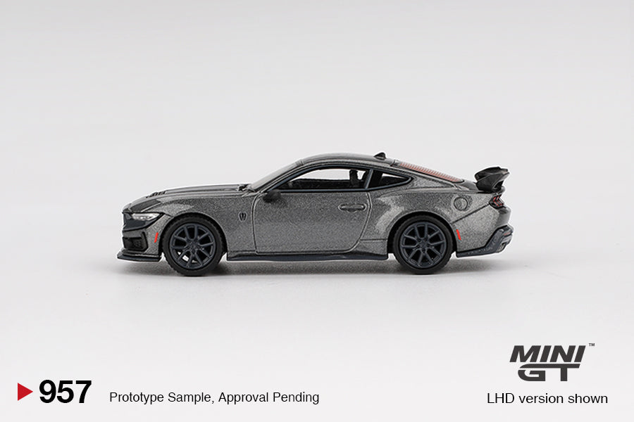 (Pre-Order) Mini GT - Ford Mustang Dark Horse 2024 Carbonized Gray
