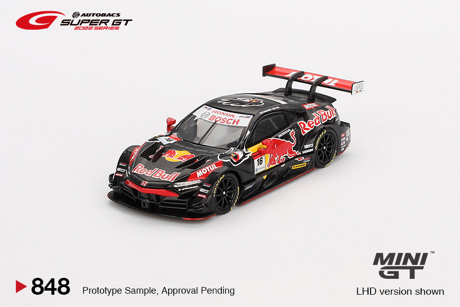 Mini GT - Honda NSX GT #16 Red Bull Motul Mugen Super GT Series 2022