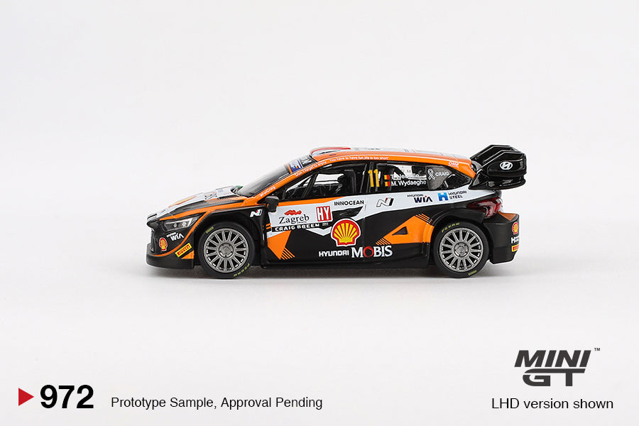 (Pre-Order) Mini GT - Hyundai I20 N Rally 1 #11 Rally Croatia 2023