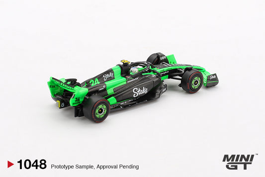 (Pre-Order) Mini GT - Kick Sauber C44 #24 Guanyu Zhou F1 Chinese GP 2024