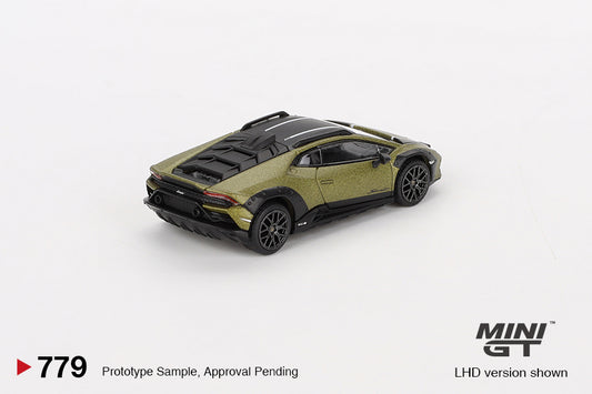 Mini GT - Lamborghini Huracan Sterrato Verde Gea Matt 2024