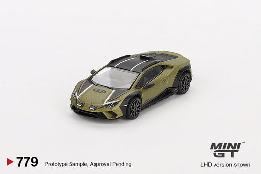 Mini GT - Lamborghini Huracan Sterrato Verde Gea Matt 2024