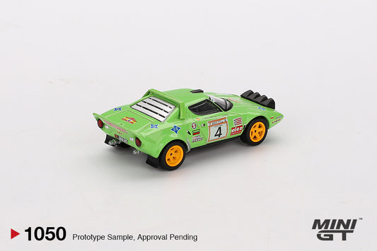 (Pre-Order) Mini GT - Lancia Stratos HF #4 Spanish Rally Champion 1979