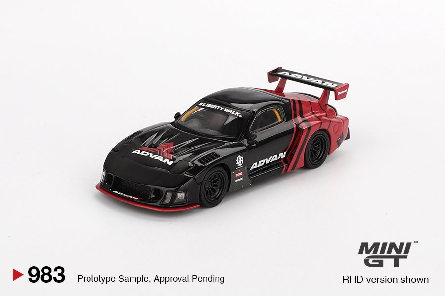(Pre-Order) Mini GT - Mazda RX7 LB-Super Silhouette ADVAN 2024