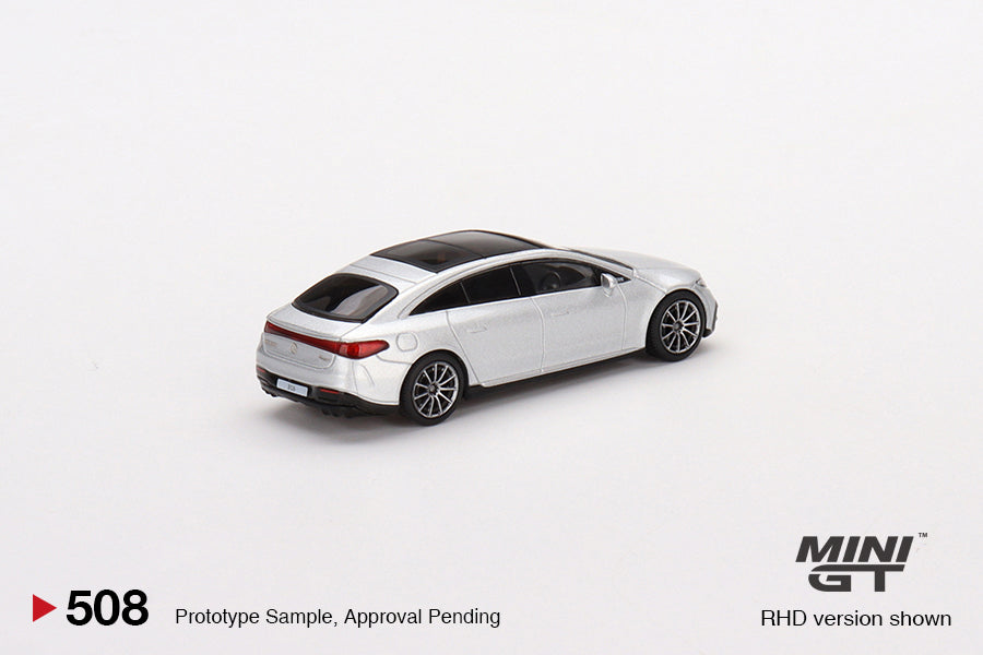Mini GT - Mercedes-Benz EQS 580 4MATIC Silver Metallic