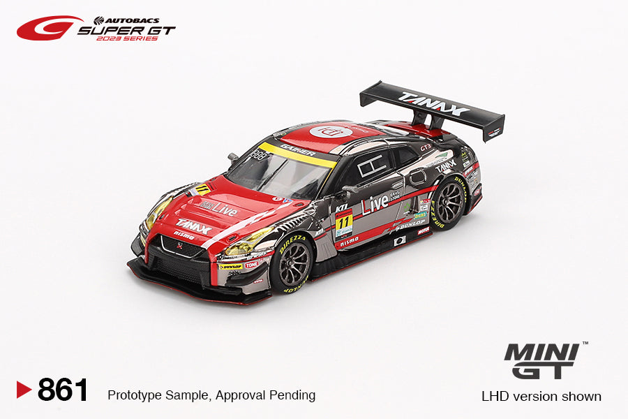 Mini GT - Nissan GT-R (R35) Nismo GT3 #11 Gainer Tanax GT-R Gainer Super GT Series 2023