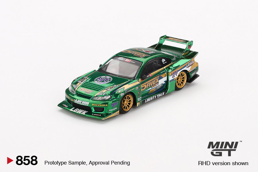 Mini GT - Nissan Silvia S15 LB-Super Silhouette Fausto Racing 2024