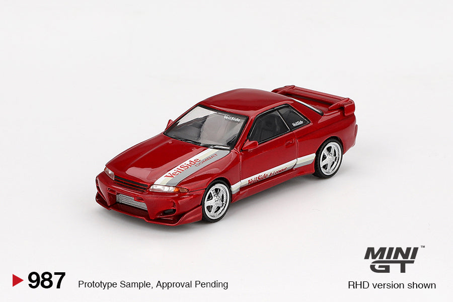 (Pre-Order) Mini GT - Nissan Skyline GT-R (R32) VeilSide Combat C-I Gem Red