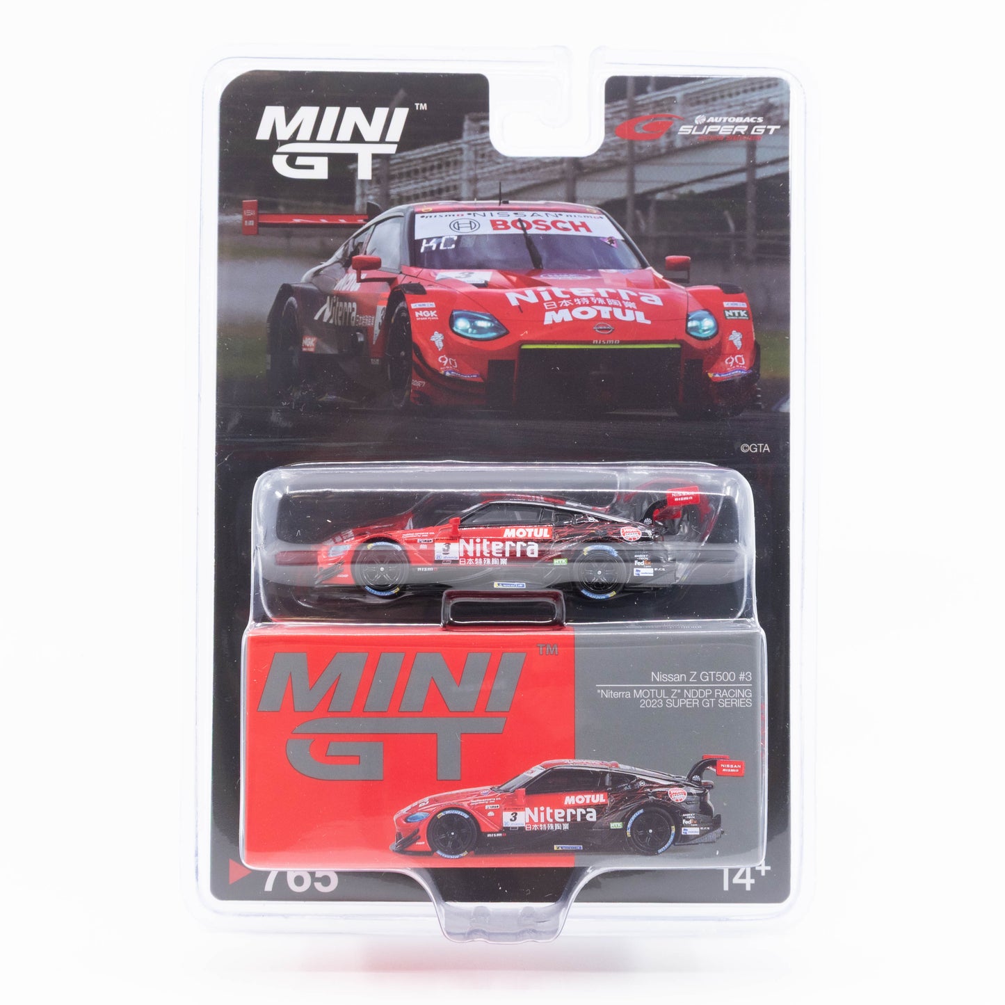 Mini GT - Nissan Z GT500 #3 Niterra Motul Z NDDP Racing Super GT Series 2023