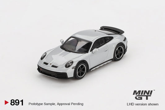 Mini GT - Porsche 911 (992) Dakar Ice Gray Metallic 2023