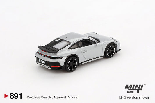 Mini GT - Porsche 911 (992) Dakar Ice Gray Metallic 2023