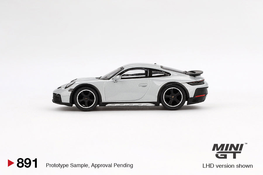 Mini GT - Porsche 911 (992) Dakar Ice Gray Metallic 2023