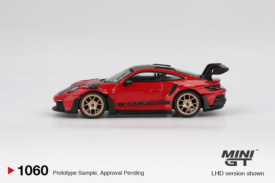 (Pre-Order) Mini GT - Porsche 911 (992) GT3 RS Guards Red Weissach Package 2022
